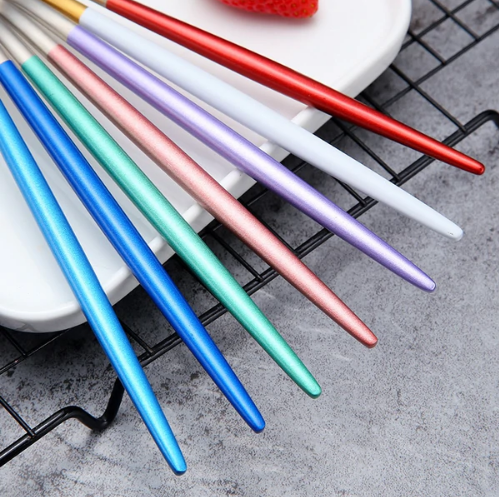 24-delt Bestiksæt i Rustfrit Stål med Guld og Sølv Finish