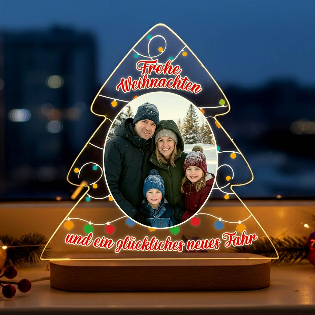 LightLuxe | LED Julelysdekoration Festlig Fotolampe