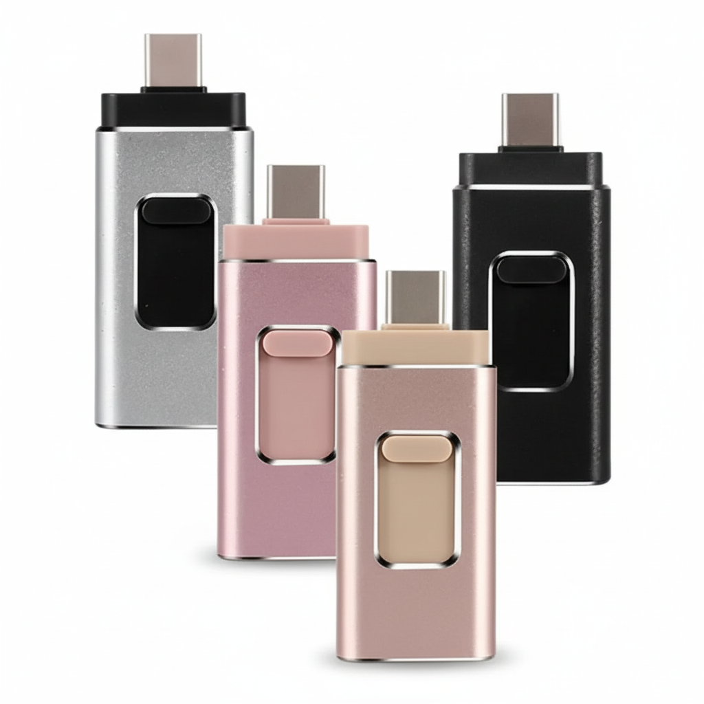 4-i-1 Flashdrive til Alle Enheder
