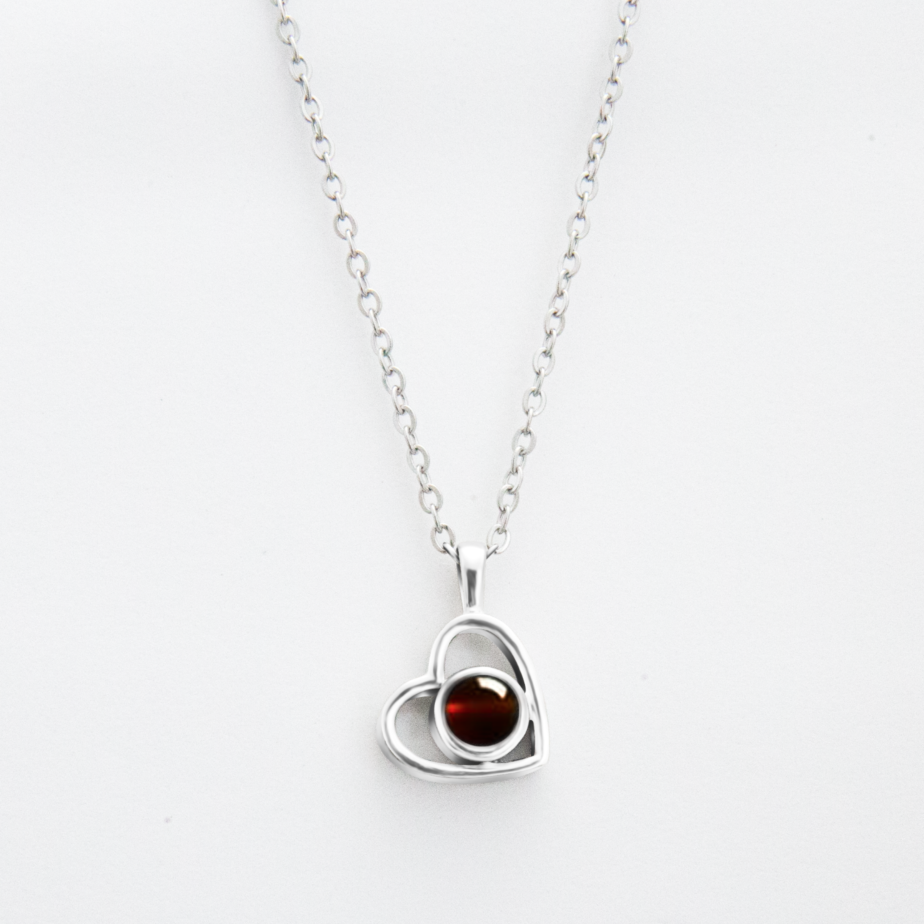 MemoryLens Halskæde | Kærlighed projiceret, for evigt reflekteret-zarada.dk