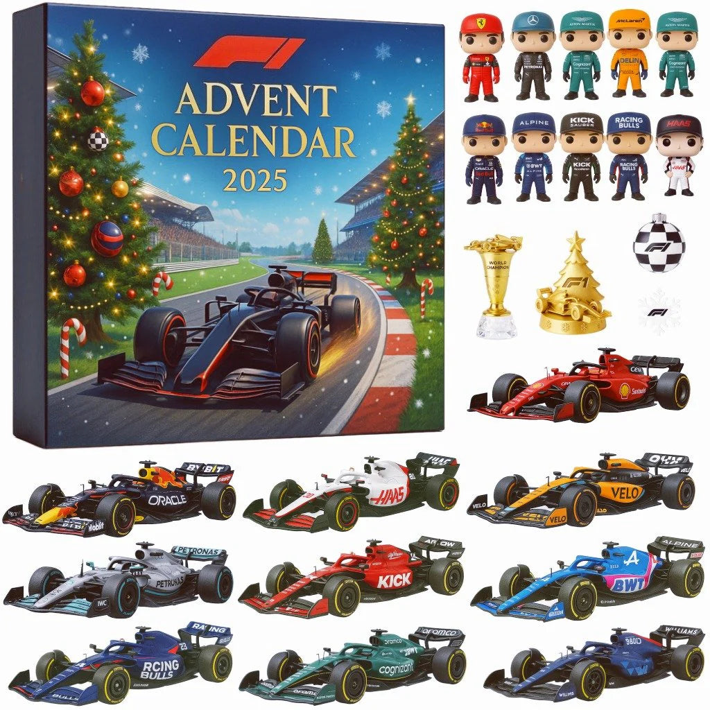 RaceCraft Legends Julekalender | Eksklusiv 2025 udgave til racingentusiaster