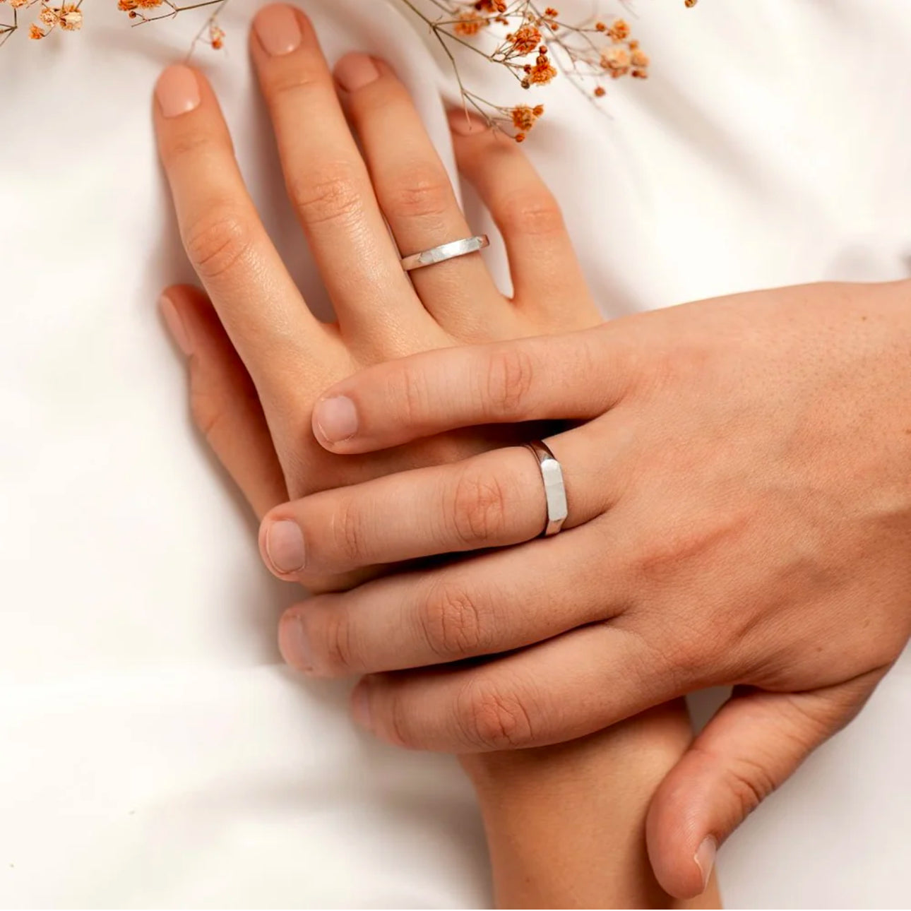 LumiLove Skulptureret Ring | En Skjult Besked om Kærlighed-zarada.dk