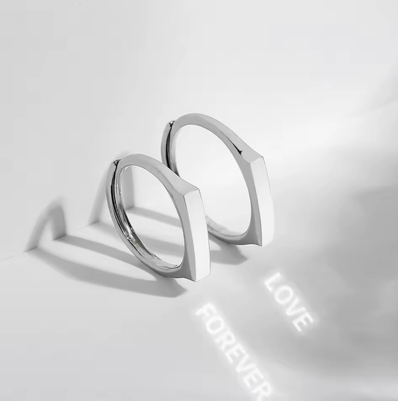 LumiLove Skulptureret Ring | En Skjult Besked om Kærlighed-zarada.dk