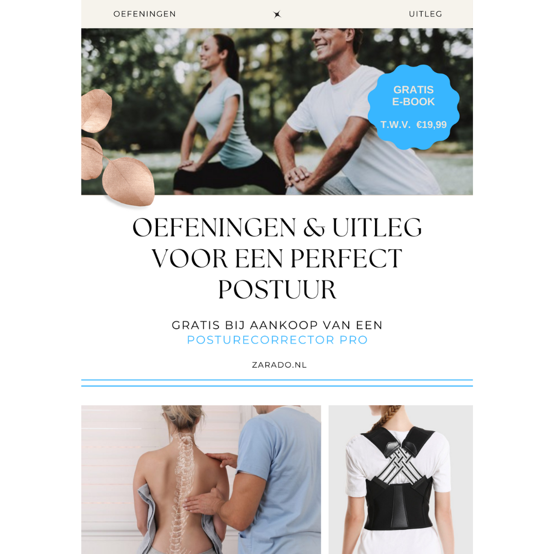 PostureCorrector Pro | Korrigerer din holdning og afslapning for ryggen-zarada.dk