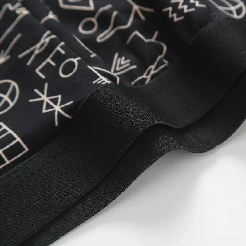 4-pak boxershorts med print til mænd